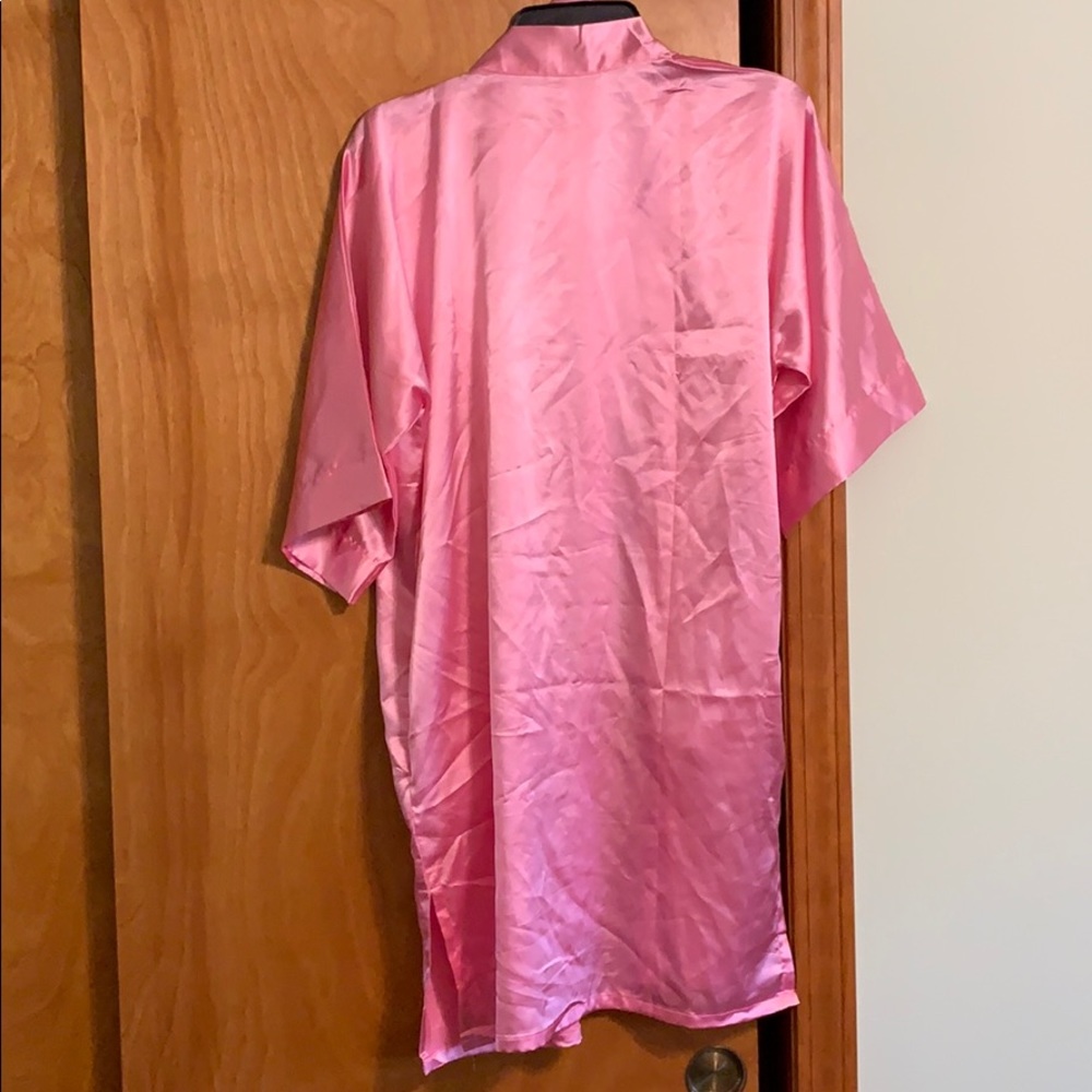 Pink Satin Robe - New - Picture 4 of 4